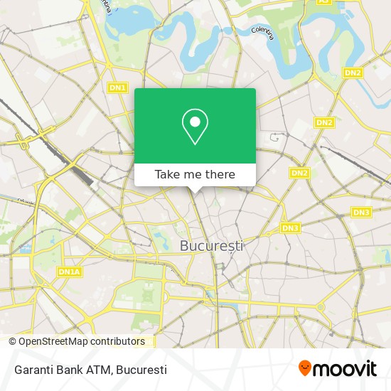 Garanti Bank ATM map