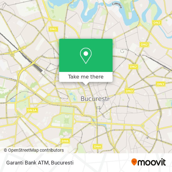 Garanti Bank ATM map