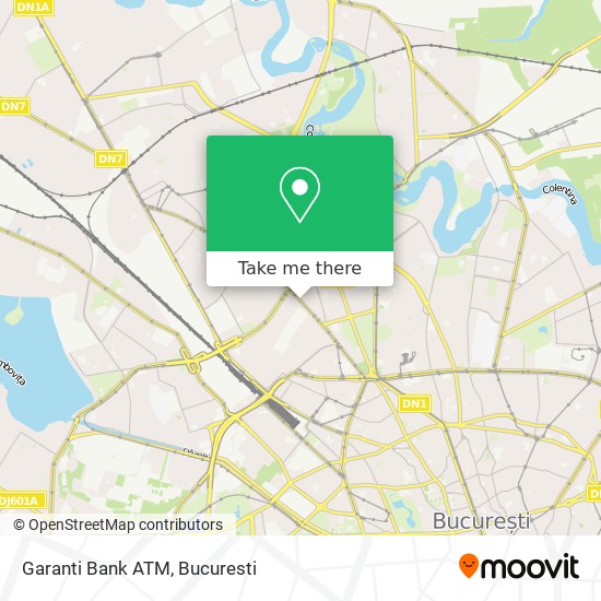 Garanti Bank ATM map