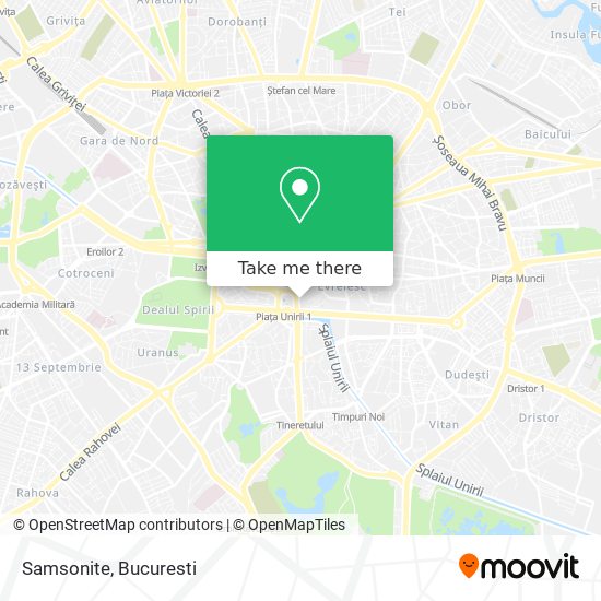 Samsonite map