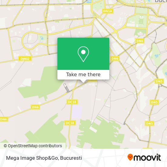 Mega Image Shop&Go map