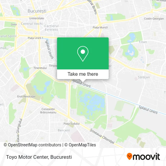 Toyo Motor Center map