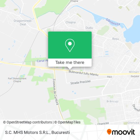 S.C. MHS Motors S.R.L. map