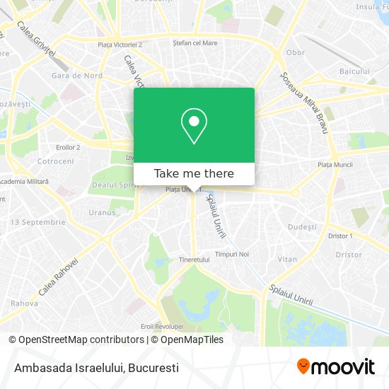 Ambasada Israelului map