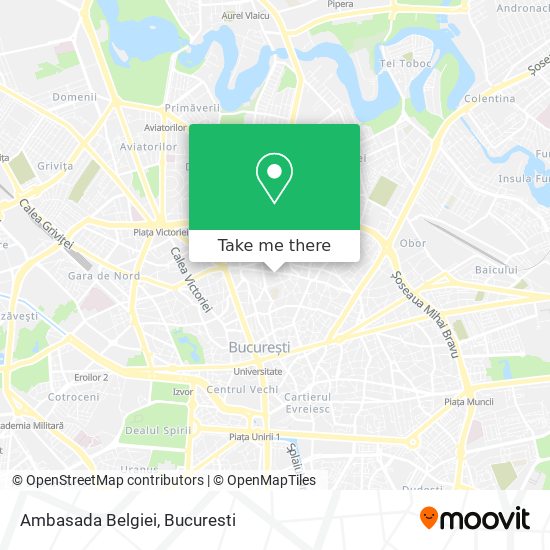 Ambasada Belgiei map