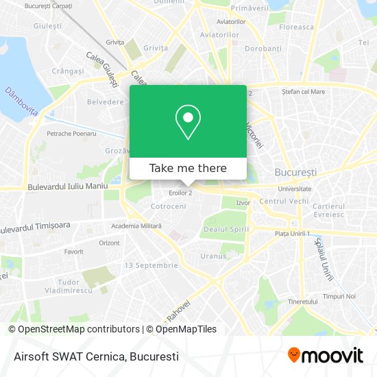 Airsoft SWAT Cernica map