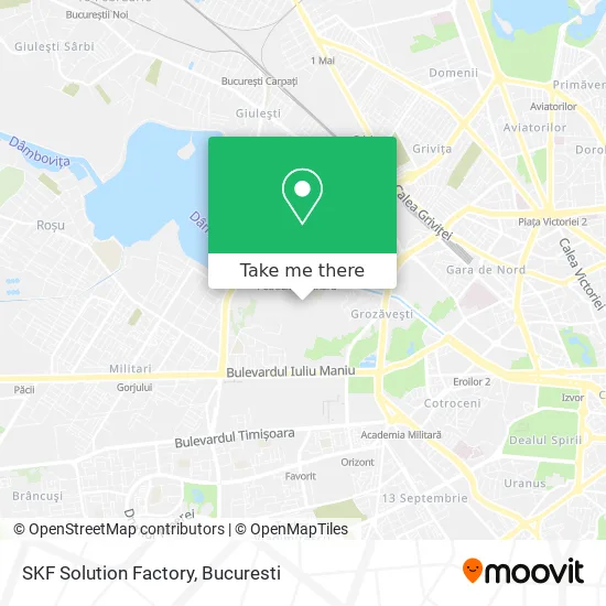 SKF Solution Factory map