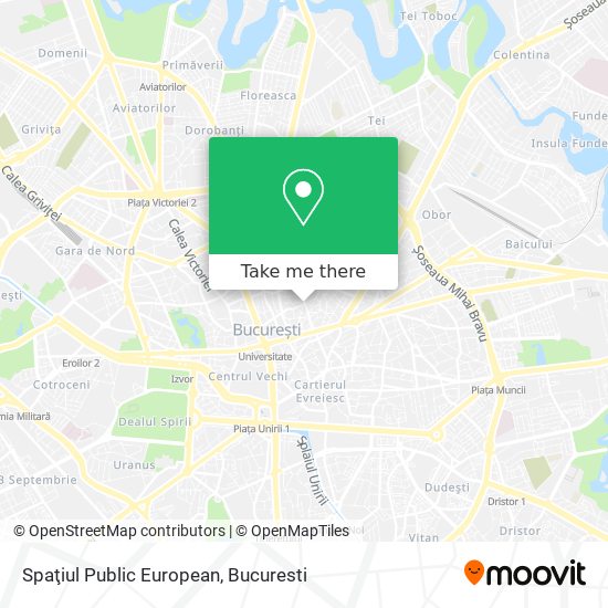 Spaţiul Public European map