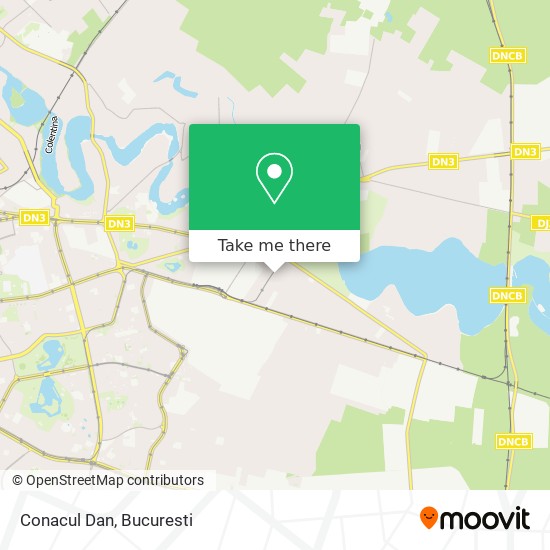 Conacul Dan map