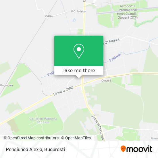Pensiunea Alexia map