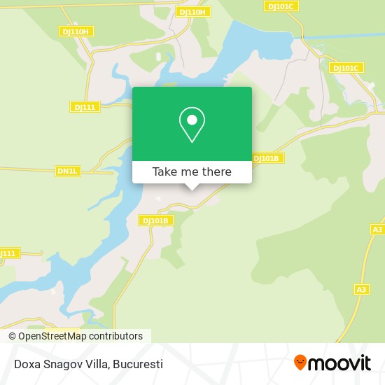 Doxa Snagov Villa map