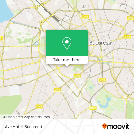 Ave Hotel map