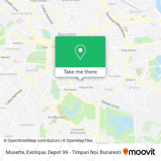 Musette, Exotique, Depot 96 - Timpuri Noi map