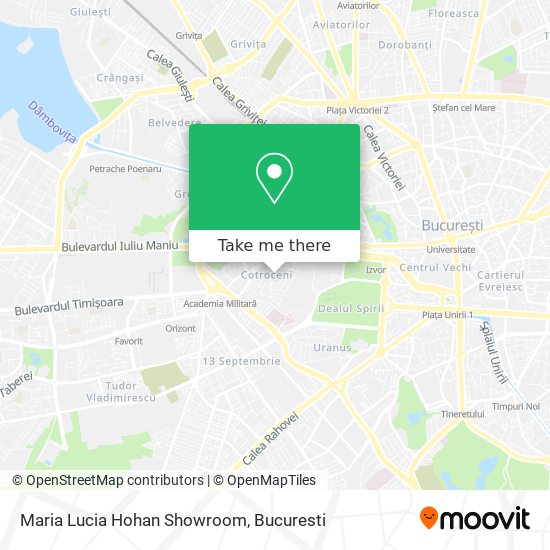 Maria Lucia Hohan Showroom map