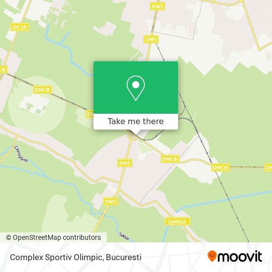 Complex Sportiv Olimpic map