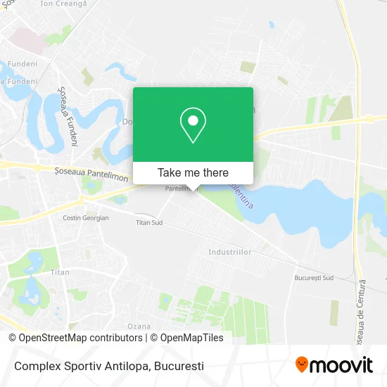 Complex Sportiv Antilopa map