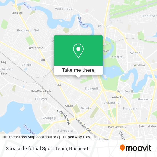 Scoala de fotbal   Sport Team map