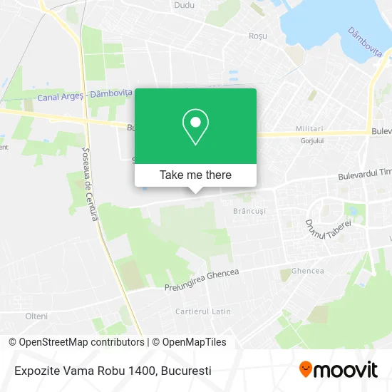 Expozite Vama Robu 1400 map