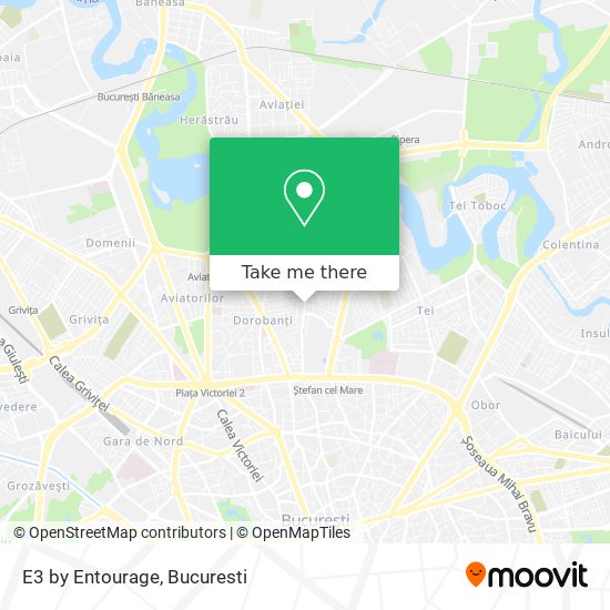 E3 by Entourage map