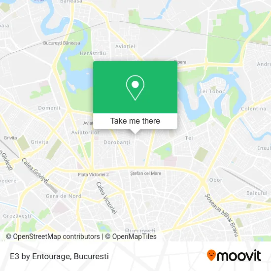 E3 by Entourage map