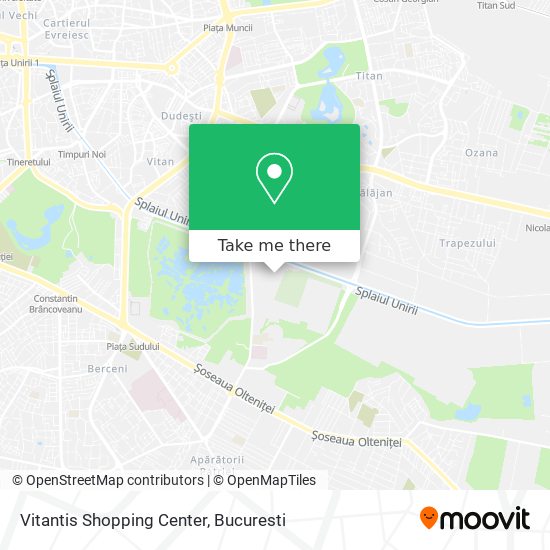 Vitantis Shopping Center map