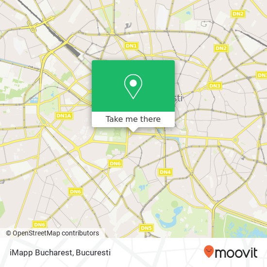 iMapp Bucharest map