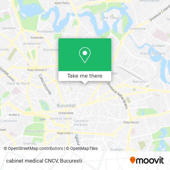 cabinet medical CNCV map