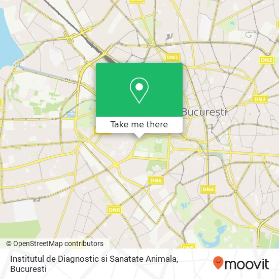 Institutul de Diagnostic si Sanatate Animala map