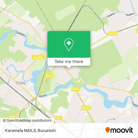 Karamela NAILS map