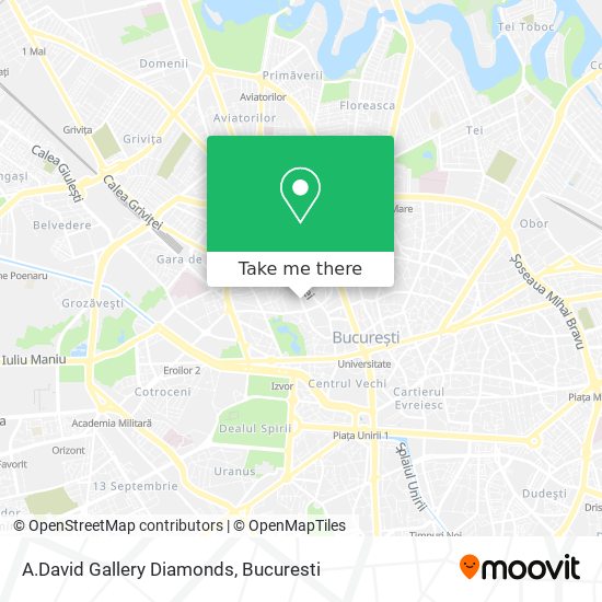 A.David Gallery Diamonds map