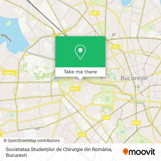Societatea Studenților de Chirurgie din România map