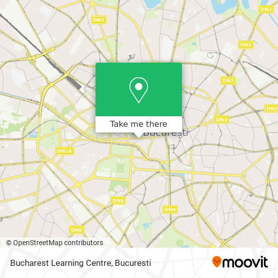 Bucharest Learning Centre map
