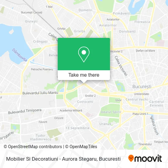 Mobilier Si Decoratiuni - Aurora Stegaru map