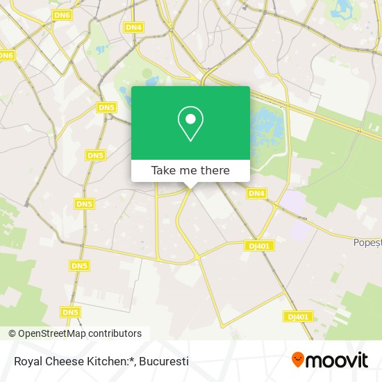 Royal Cheese Kitchen:* map