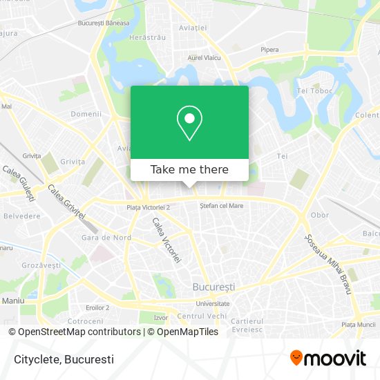Cityclete map