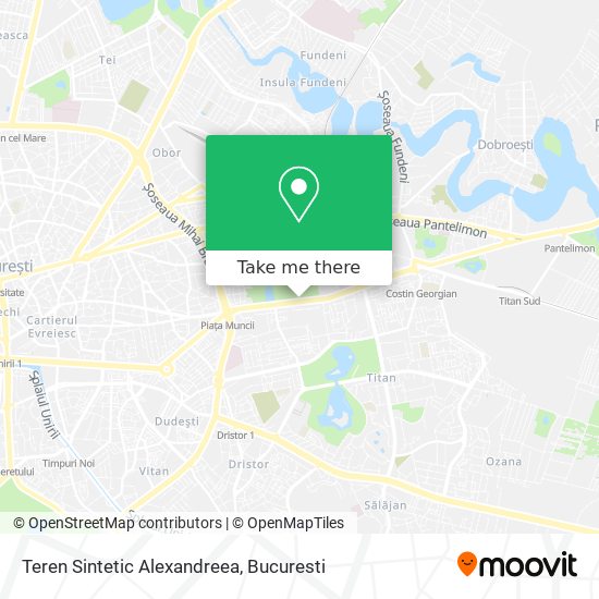 Teren Sintetic Alexandreea map