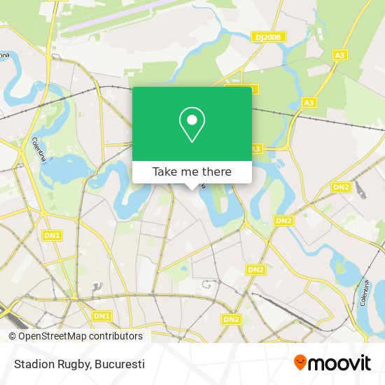 Stadion Rugby map