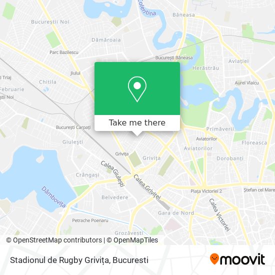 Stadionul de Rugby Grivița map