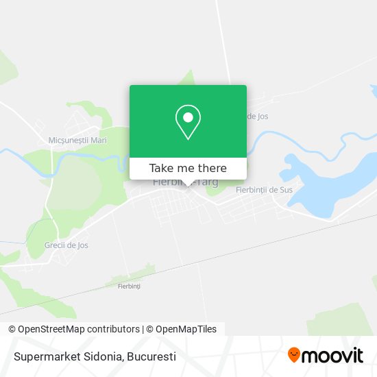 Supermarket Sidonia map