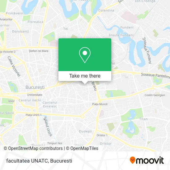 facultatea UNATC map