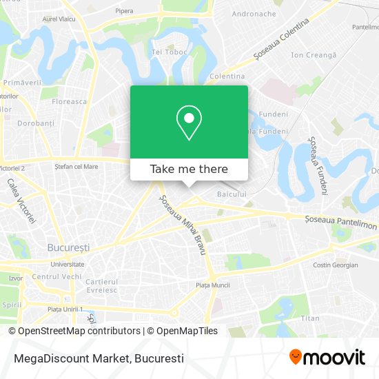 MegaDiscount Market map