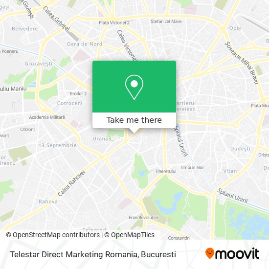 Telestar Direct Marketing Romania map