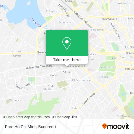Parc Ho Chi Minh map