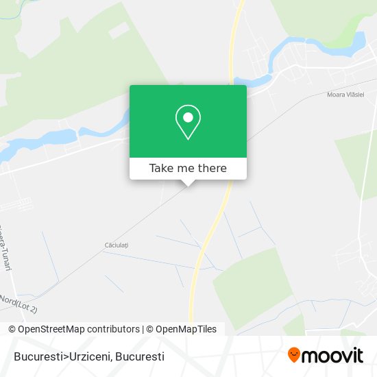 Bucuresti>Urziceni map