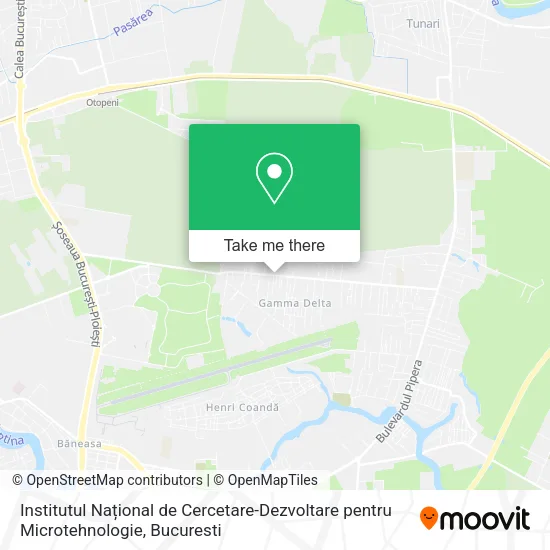 Institutul Național de Cercetare-Dezvoltare pentru Microtehnologie map