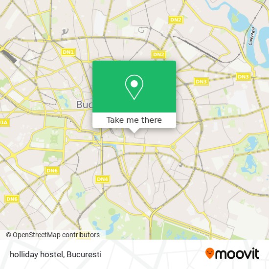 holliday hostel map