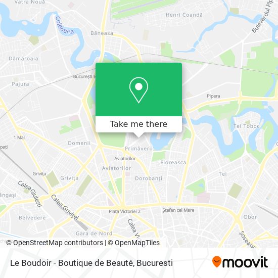Le Boudoir - Boutique de Beauté map