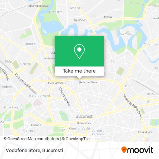 Vodafone Store map