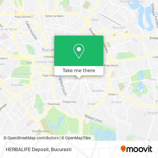 HERBALIFE Deposit map