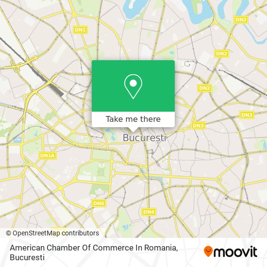 American Chamber Of Commerce In Romania map
